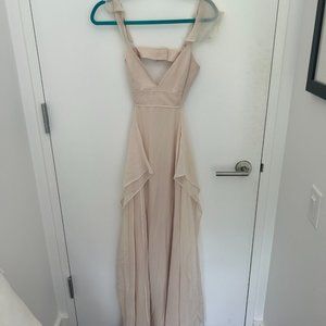 TAGS ON- BCBG LIGHT PINK FORMAL GOWN